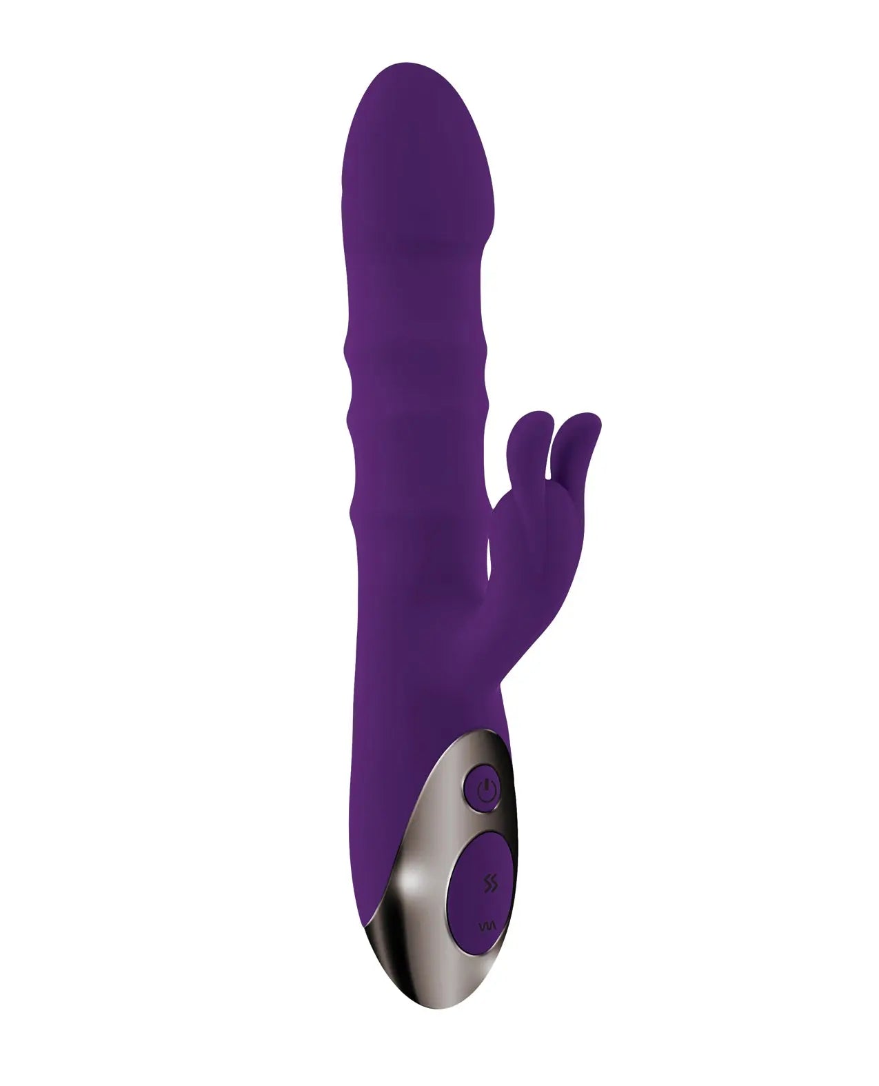 Playboy Pleasure Hop To It Rabbit Vibrator - Acai Playboy