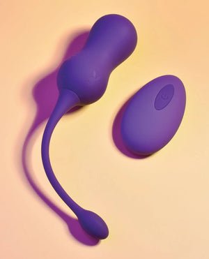 Playboy Pleasure Double Time Kegel Balls - Acai Playboy