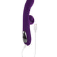 Playboy Pleasure Curlicue Rabbit Vibrator - Acai