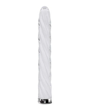 Playboy Pleasure In the Twist Glass Vibrator Playboy