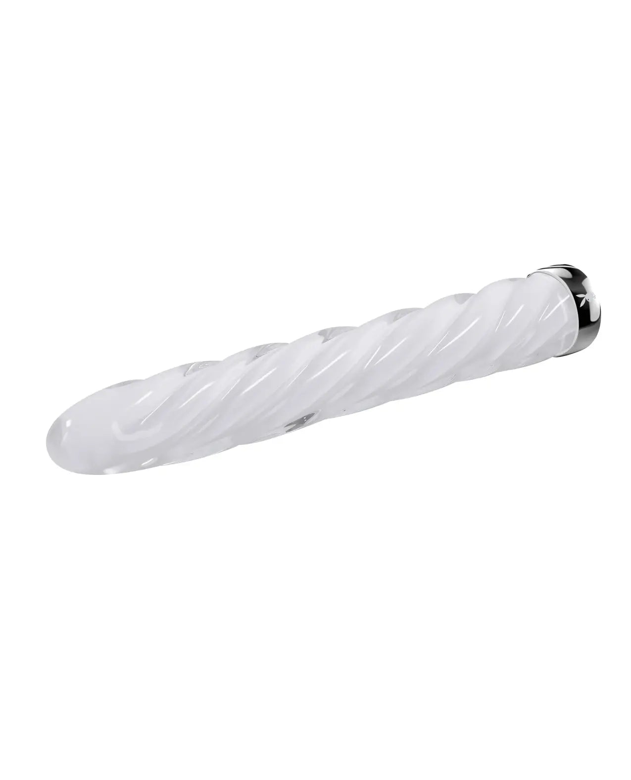 Playboy Pleasure In the Twist Glass Vibrator Playboy