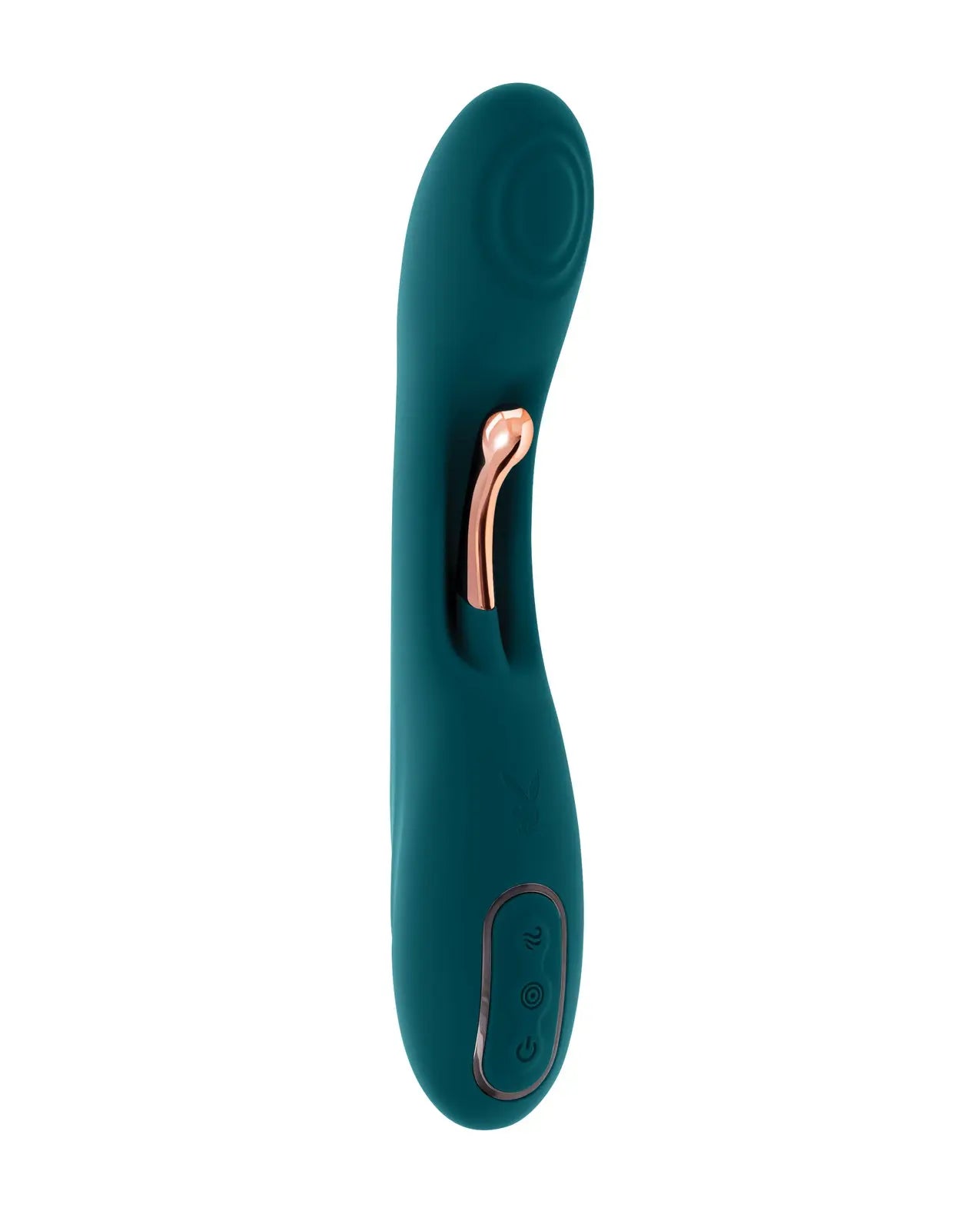 Playboy Pleasure Aurelie G-Spot Vibrator - Teal Playboy