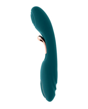 Playboy Pleasure Aurelie G-Spot Vibrator - Teal Playboy