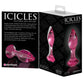 Icicles No. 79 Hand Blown Glass Diamond Butt Plug
