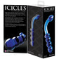 Icicles No. 31 Hand Blown Glass - Blue G Spot