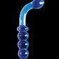 Icicles No. 31 Hand Blown Glass - Blue G Spot