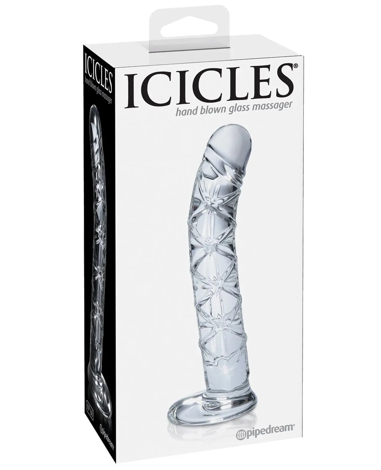 Icicles No. 60 Hand Blown Glass G Spot Dong Icicles