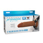 Fantasy X-tensions Elite 6" Silicone Hollow Strap-on with Harness