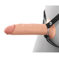 Fantasy X-Tensions Elite 8" Silicone Hollow Strap-on with Harness