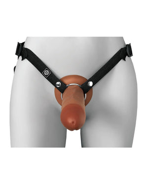 Fantasy X-Tensions Elite 8" Silicone Hollow Strap-on with Harness Fantasy X-tensions