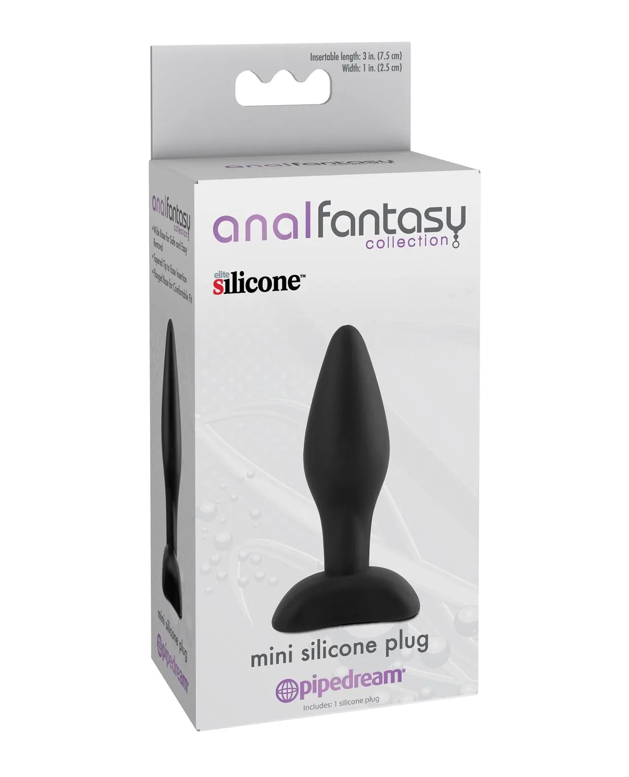 Anal Fantasy Collection Mini Silicone Plug Anal Fantasy Collection