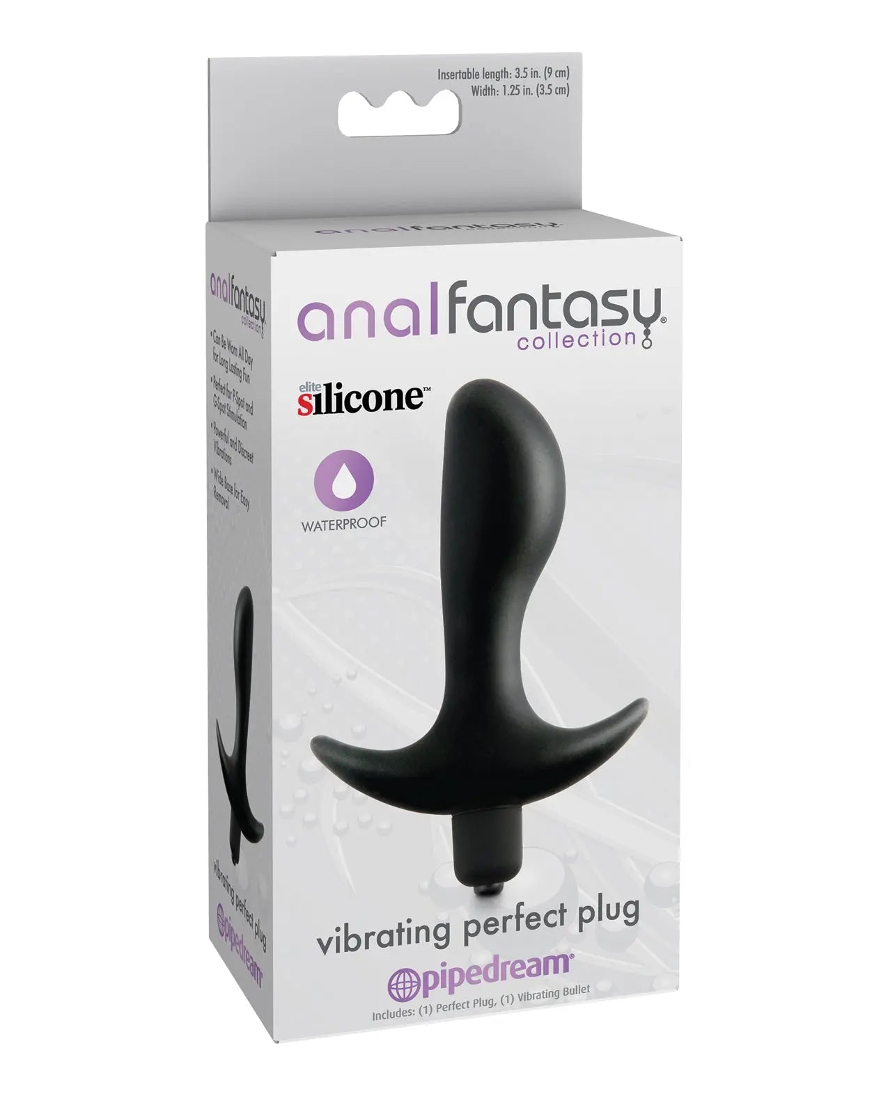 Anal Fantasy Collection Vibrating Perfect Plug Anal Fantasy Collection