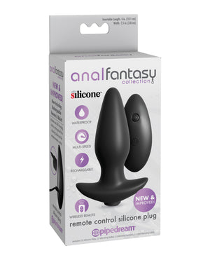 Anal Fantasy Collection Remote Control Silicone Plug