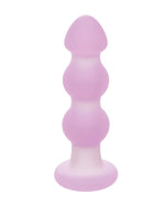 Lavender Haze Beaded Anal Probe - Lavender/White Lavender Haze