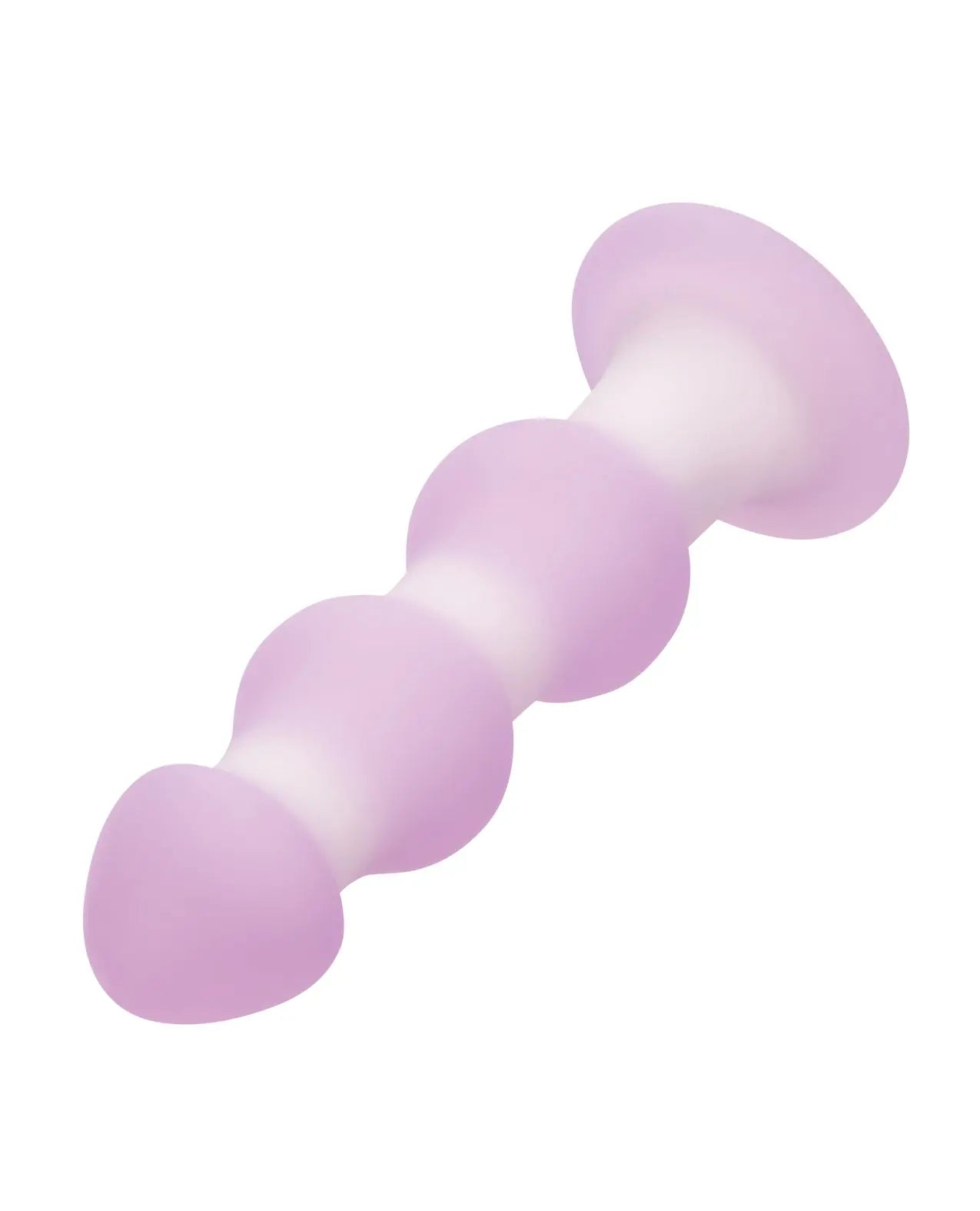 Lavender Haze Beaded Anal Probe - Lavender/White Lavender Haze