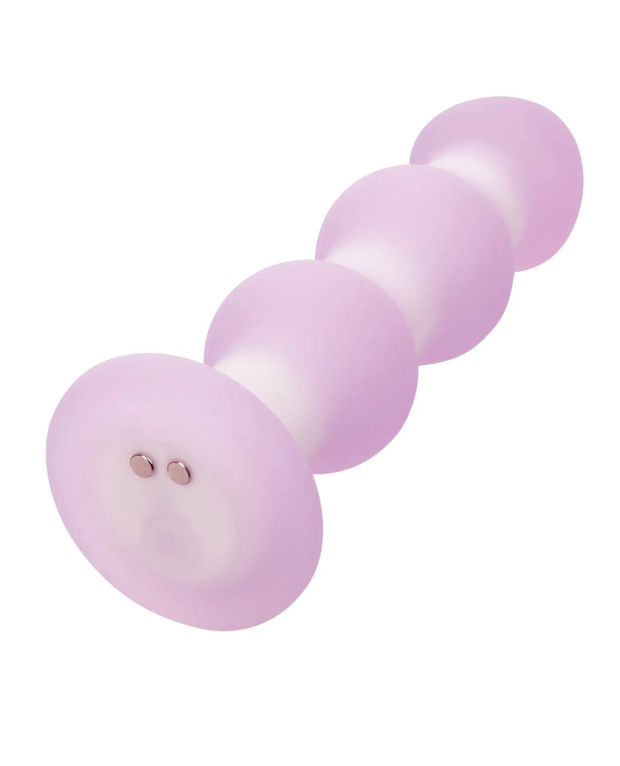 Lavender Haze Beaded Anal Probe - Lavender/White Lavender Haze