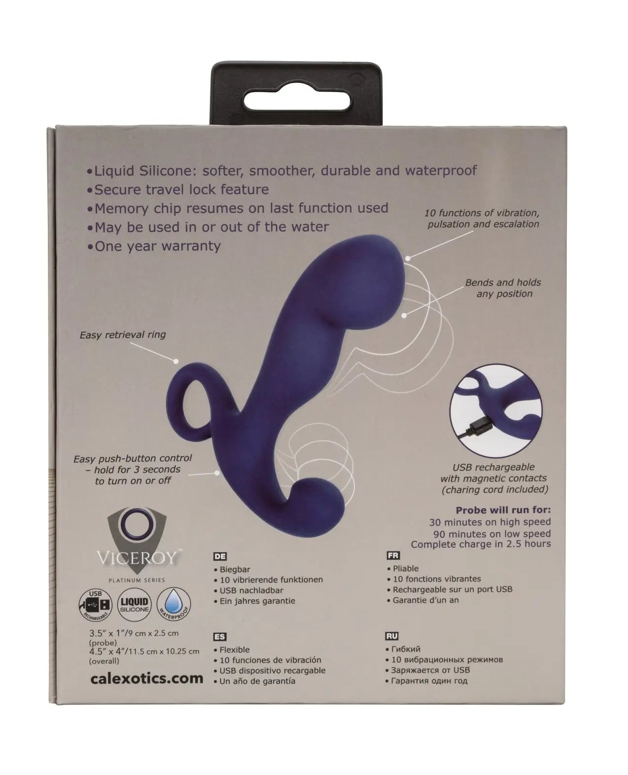 Viceroy Rechargeable Command Probe - Navy Viceroy