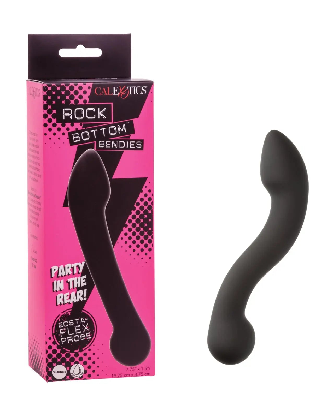 Rock Bottom Bendies Bendy Ecsta-Flex Dual Ended Anal Probe Rock Bottom