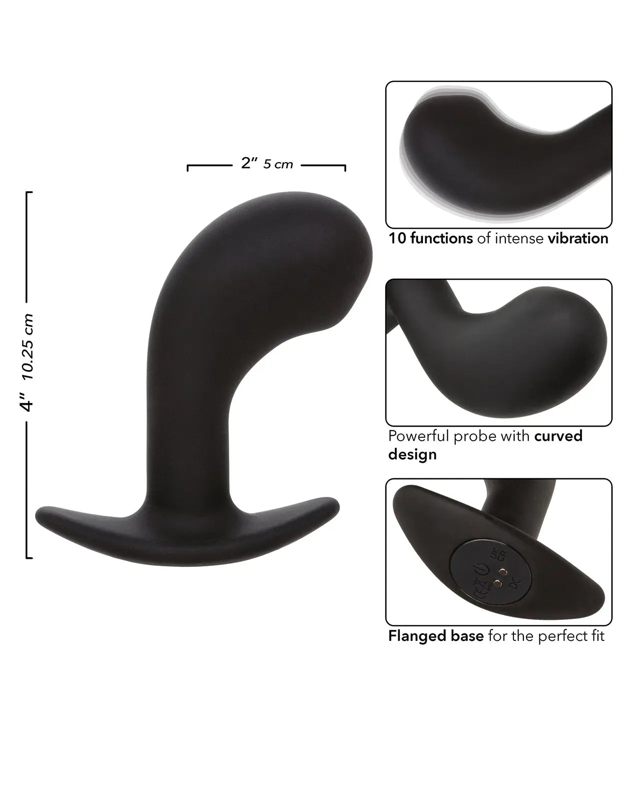 Rock Bottom Curved Prostate Probe Rock Bottom
