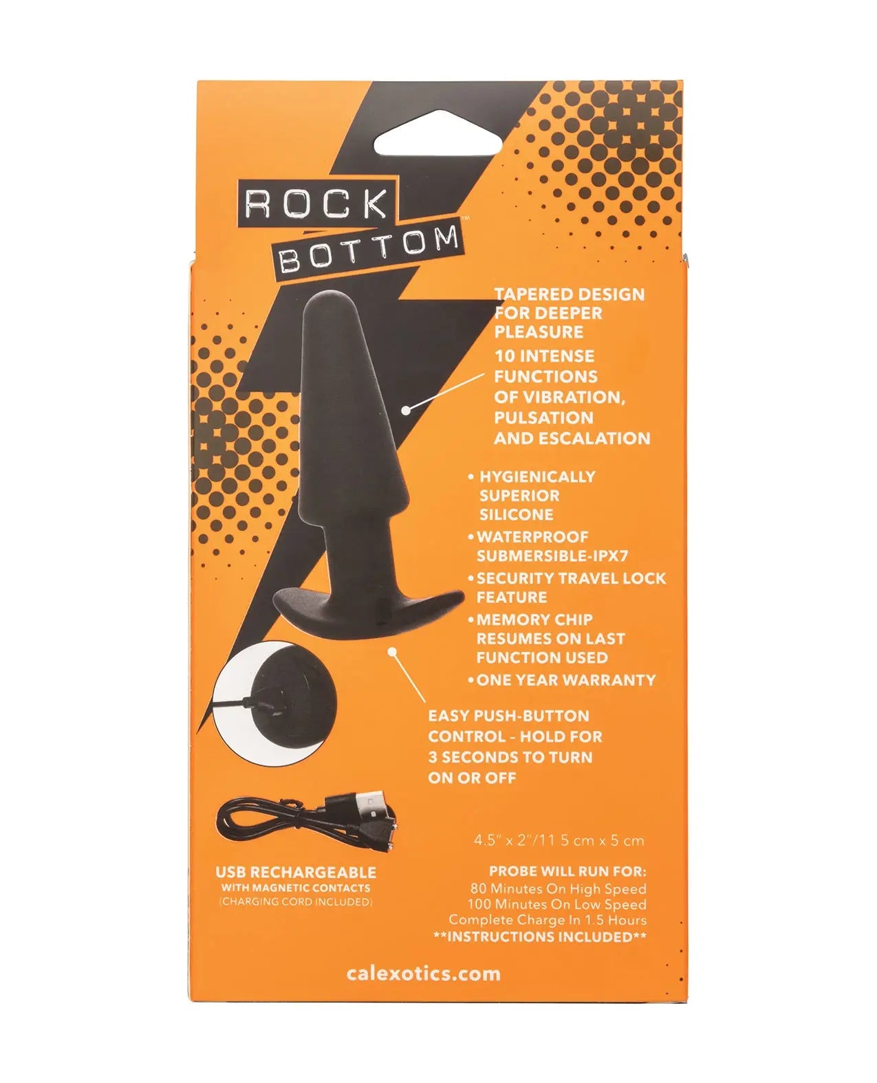 Rock Bottom Tapered Anal Probe Rock Bottom