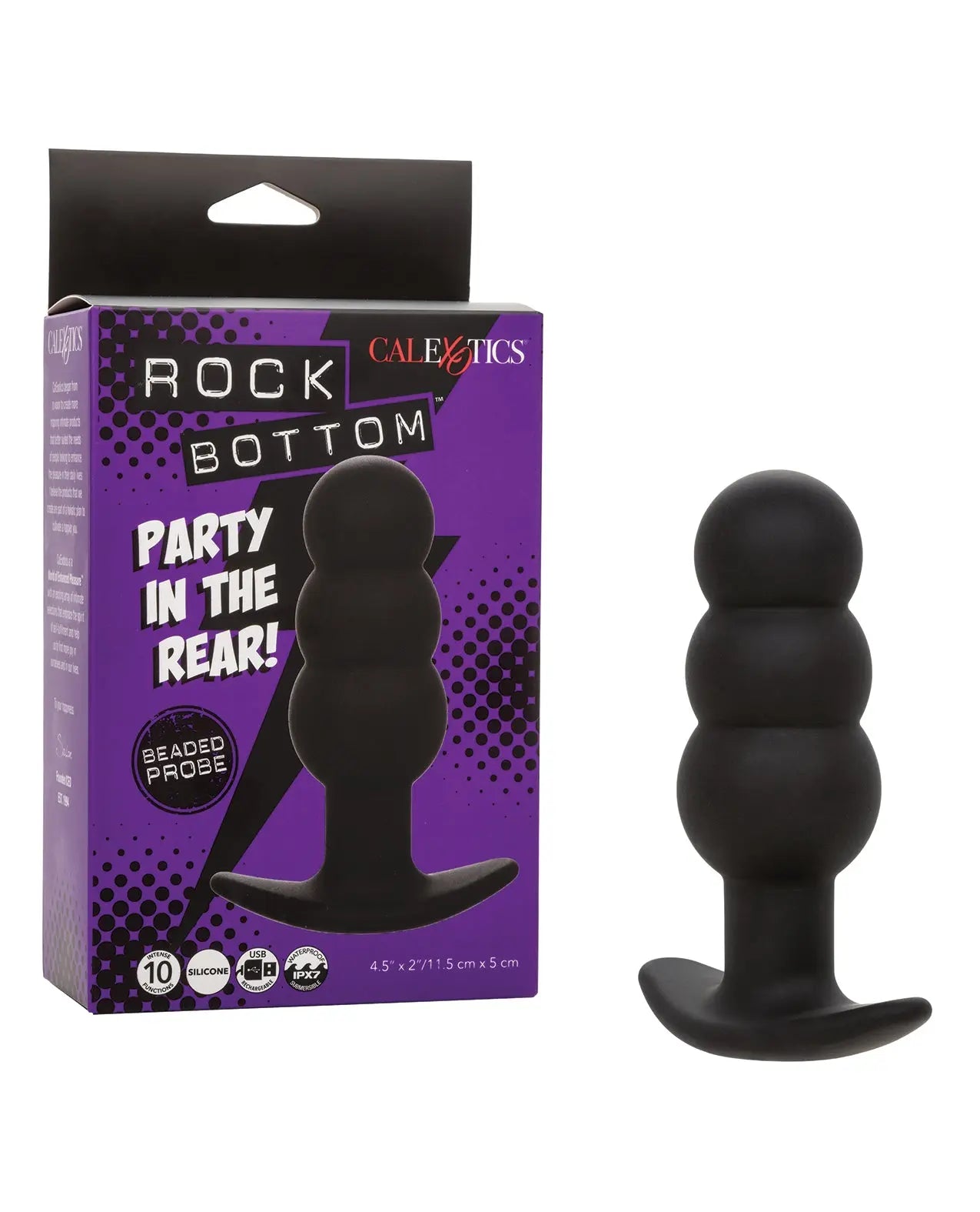 Rock Bottom Tap Beaded Anal Probe Rock Bottom