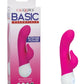 Basic Essentials Rechargeable Dual Pleaser Basic Essentials