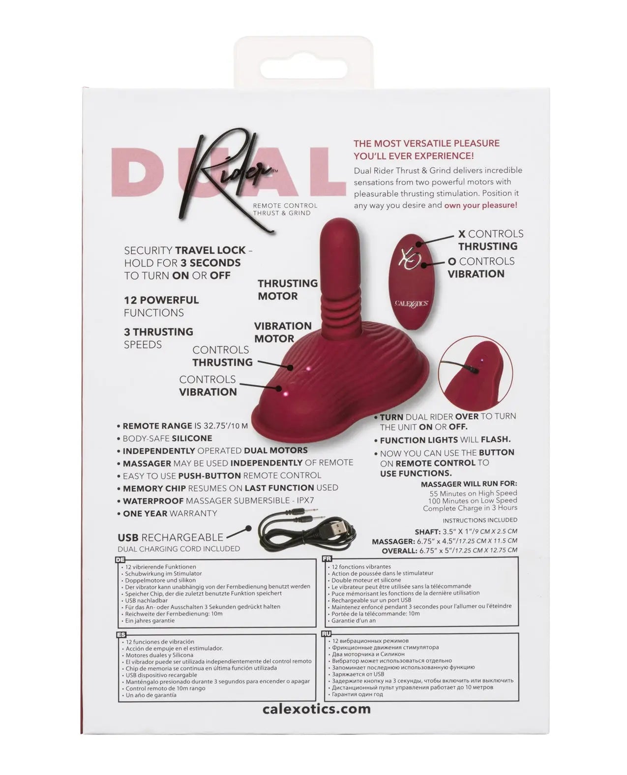 Dual Rider Remote Control Thrust and Grind Dual Rider