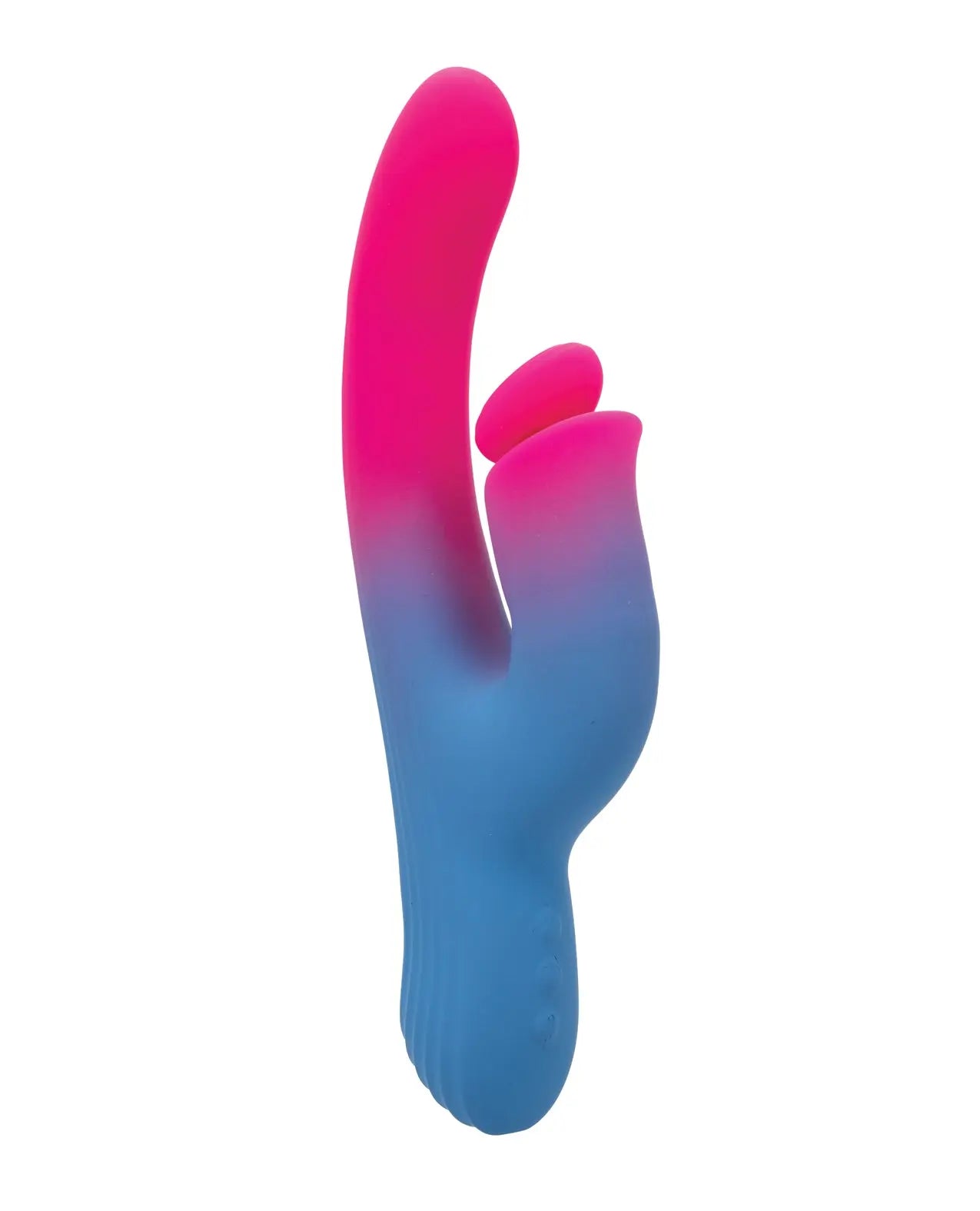 Elation Thrusting Dual Stimulator - Blue/Pink Elation