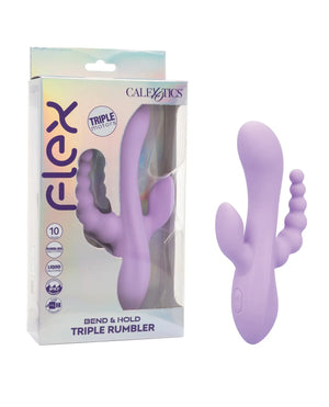 Flex Bend & Hold Triple Rumbler Triple Motor Massager Flex