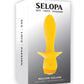 Selopa Mellow Yellow Vibrating Plug - Yellow