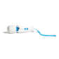 White and blue handheld Vibratex Magic Wand Micro HV-60 Massager device on a white background