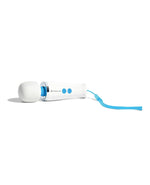 White and blue handheld Vibratex Magic Wand Micro HV-60 Massager device on a white background