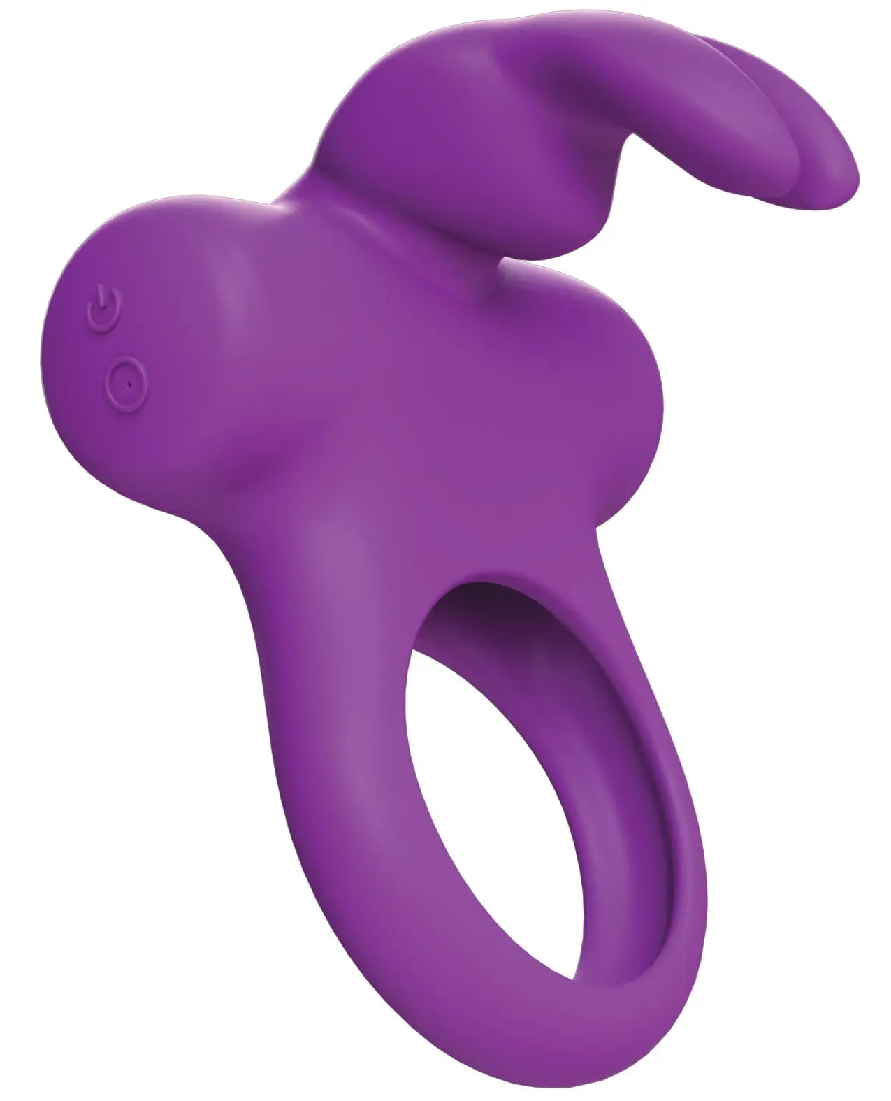 VeDO Frisky Bunny Rechargeable Vibrating Ring - Perfectly Purple VeDO