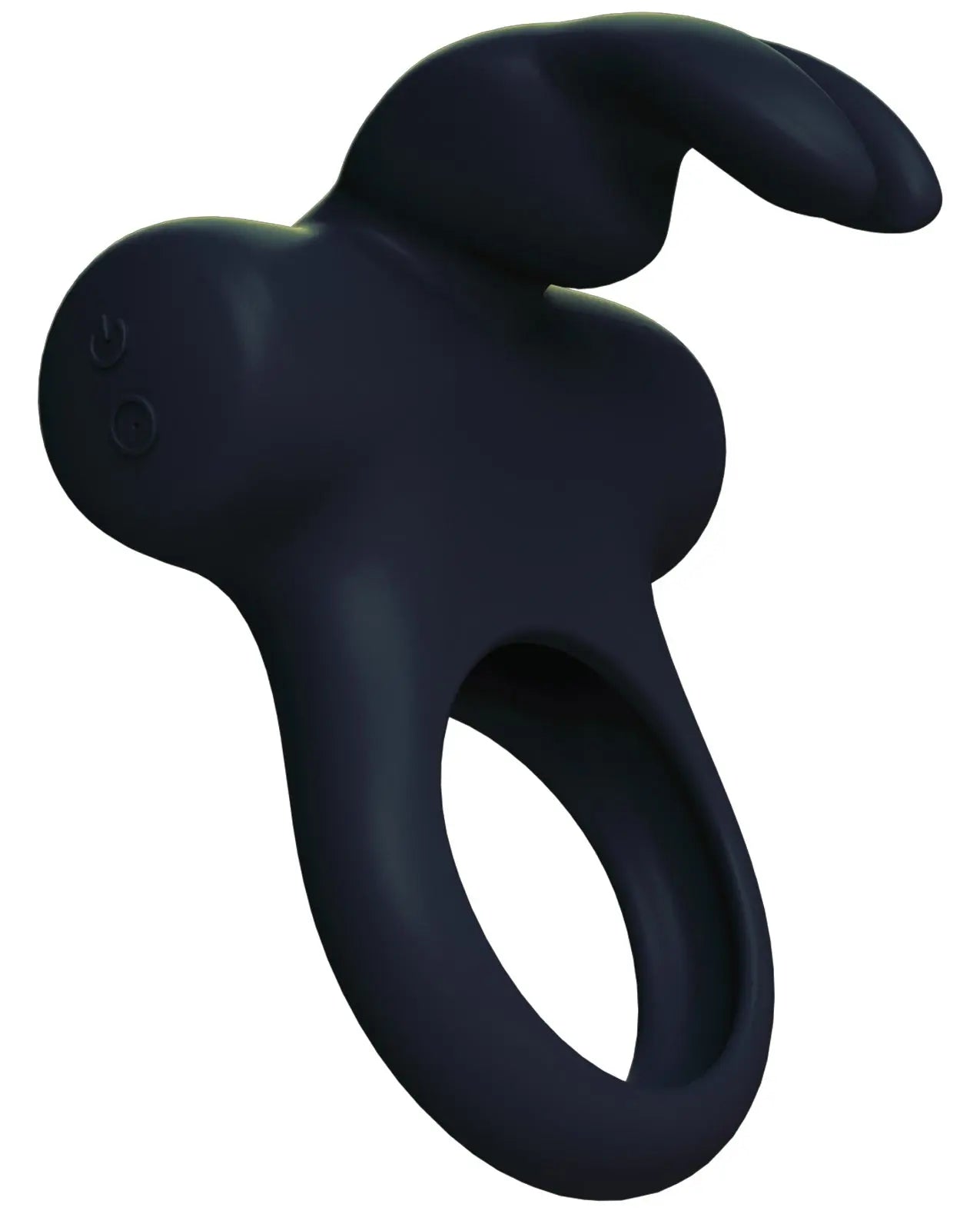 VeDO Frisky Bunny Rechargeable Vibrating Ring - Black Pearl VeDO