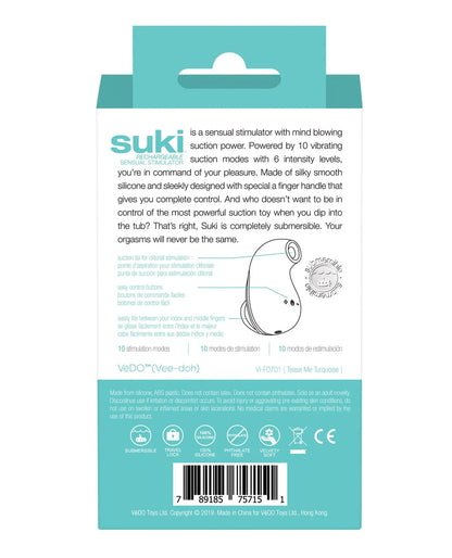 VeDO Suki Rechargeable Vibrating Sucker VeDO