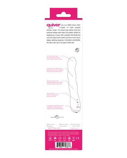 VeDO Quiver Plus Rechargeable Vibe