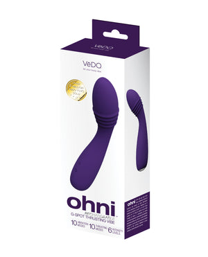 VeDO Ohni Rechargeable G-Spot Thrusting Vibe