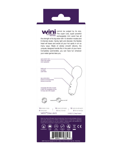 VeDo Wini Rechargeable Mini Wand