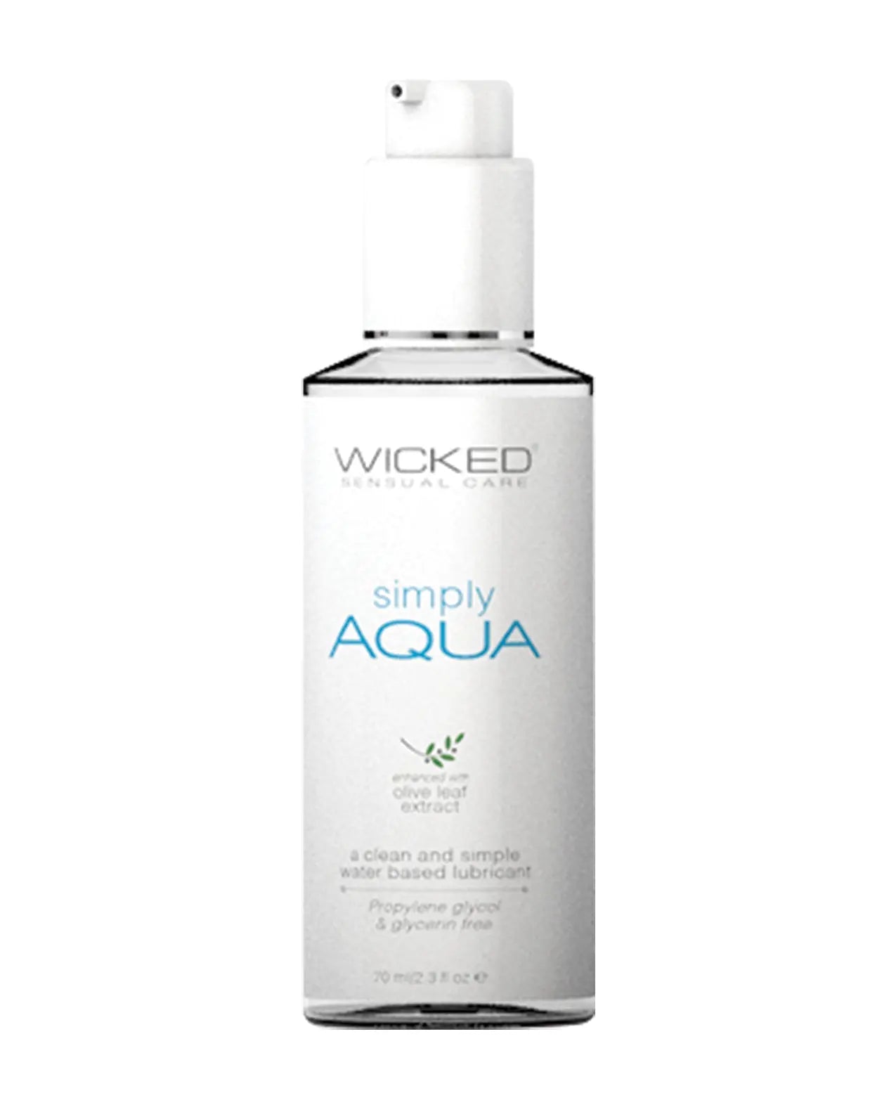 Wicked Sensual Care Simply Aqua Waterbased Lubricant Wicked Sensual Care