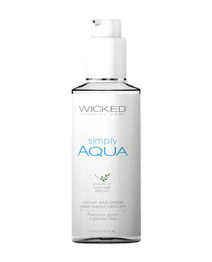 Wicked Sensual Care Simply Aqua Waterbased Lubricant Wicked Sensual Care