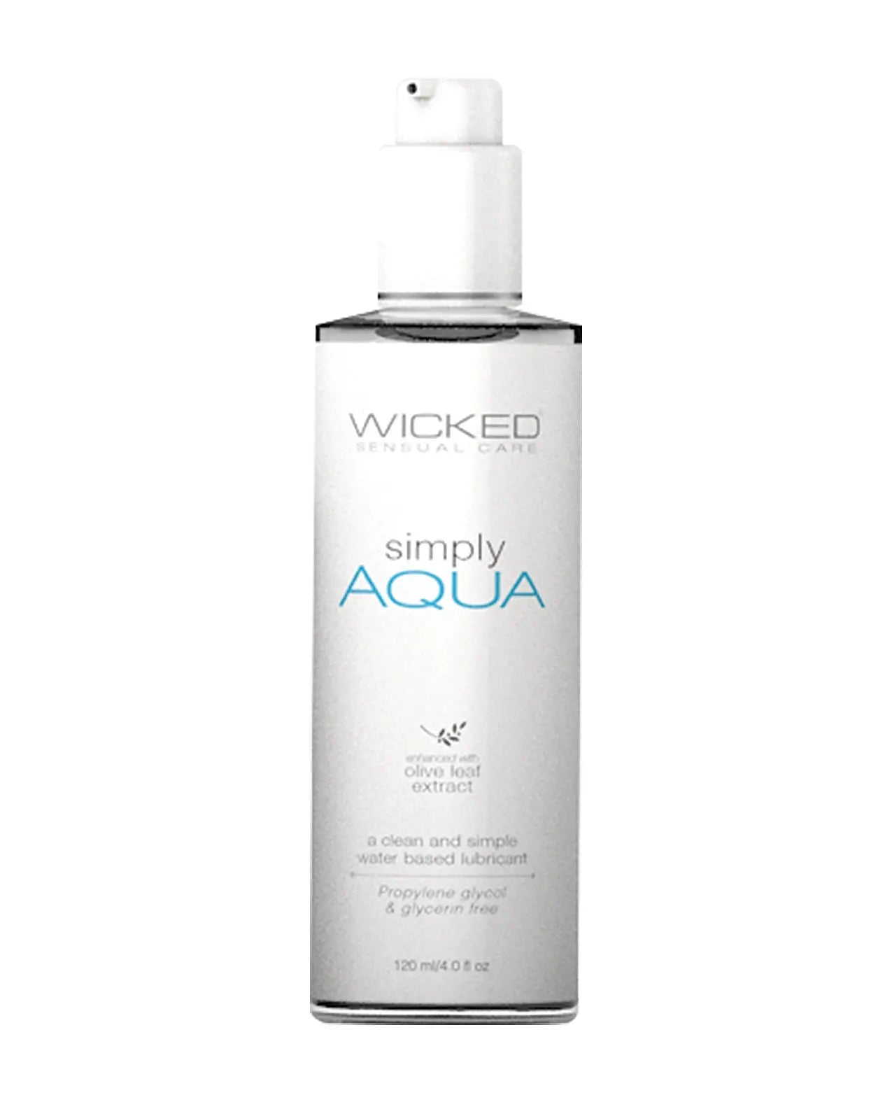 Wicked Sensual Care Simply Aqua Waterbased Lubricant Wicked Sensual Care