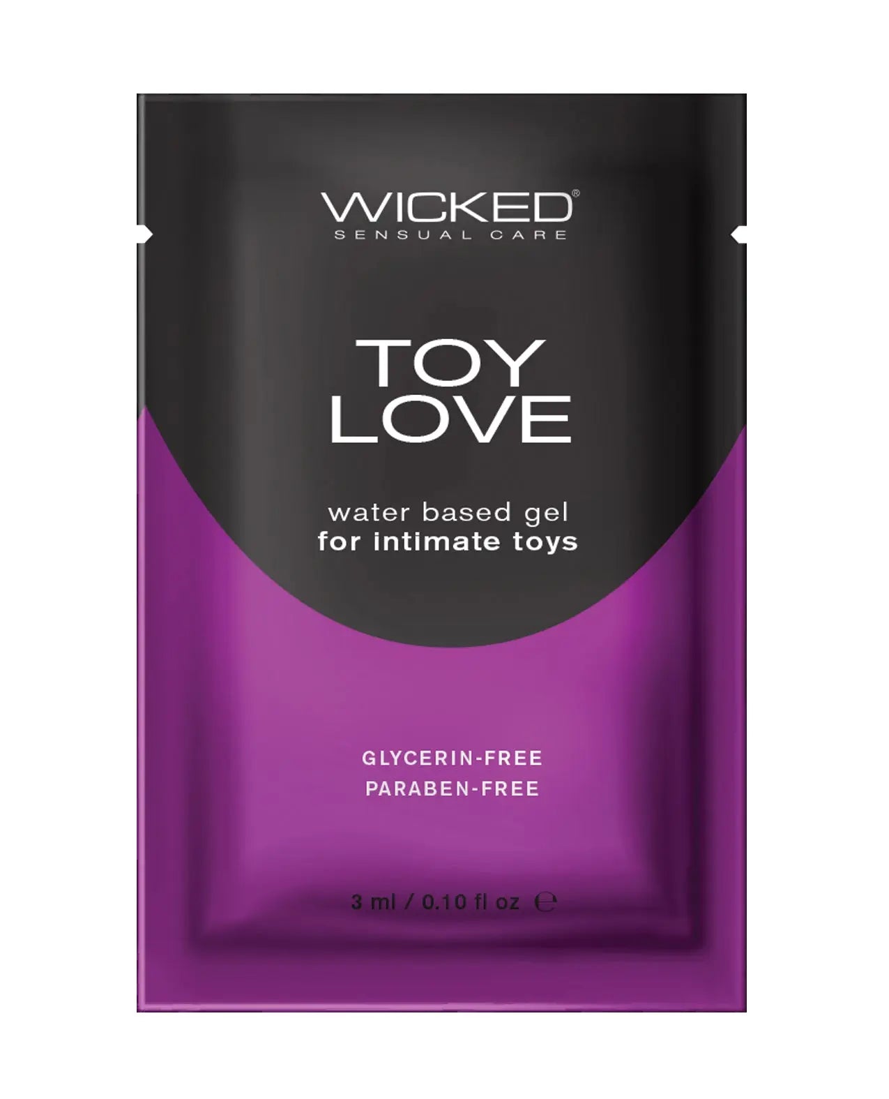 Wicked Sensual Care Toy Love Water Based Lubricant - Fragrance Free Wicked Sensual Care