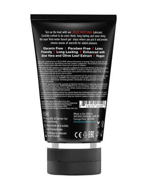Wicked Sensual Care Jelle Warming Water-based Anal Gel Lubricant