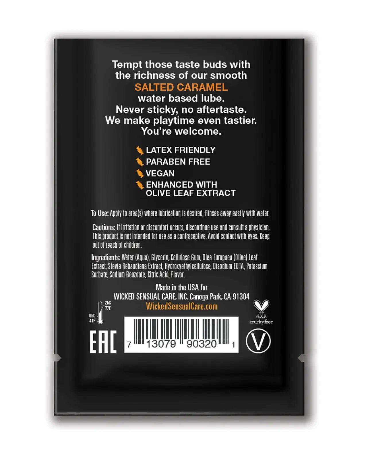 Wicked Sensual Care Aqua Waterbased Lubricant Wicked Sensual Care