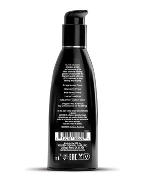 Wicked Sensual Care Ultra Silicone Based Lubricant Wicked Sensual Care