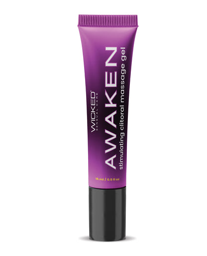 Wicked Sensual Care Awaken Stimulating Clitoral Massaging Gel - .5 oz