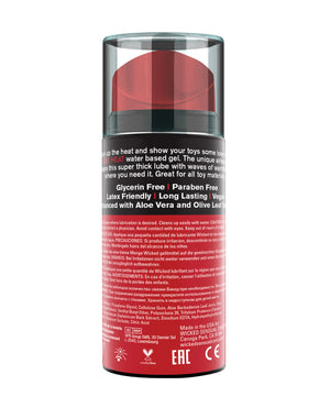 Wicked Sensual Care Toy Love Heat Water-Based Warming Lubricant