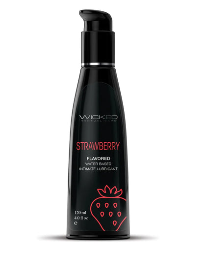 Wicked Sensual Care Aqua Water-Based Lubricant - Flavored Wicked Sensual Care