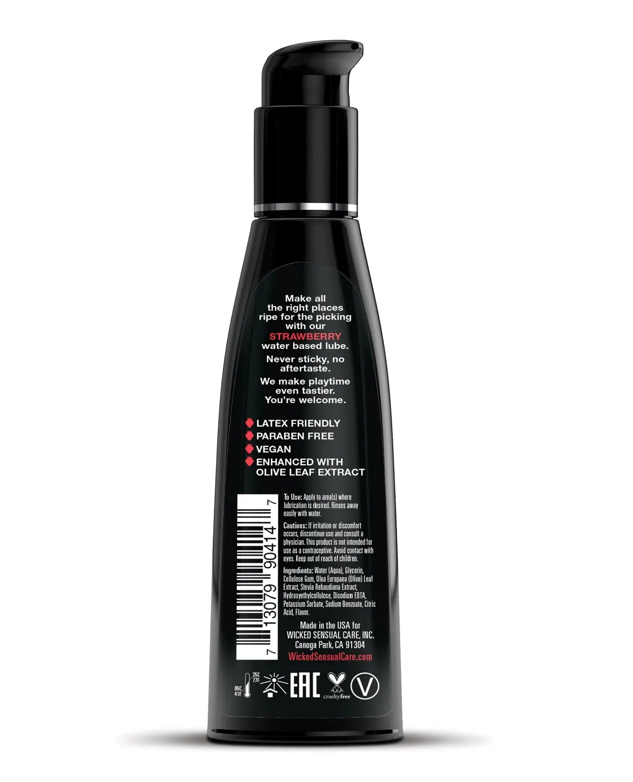 Wicked Sensual Care Aqua Water-Based Lubricant - Flavored Wicked Sensual Care