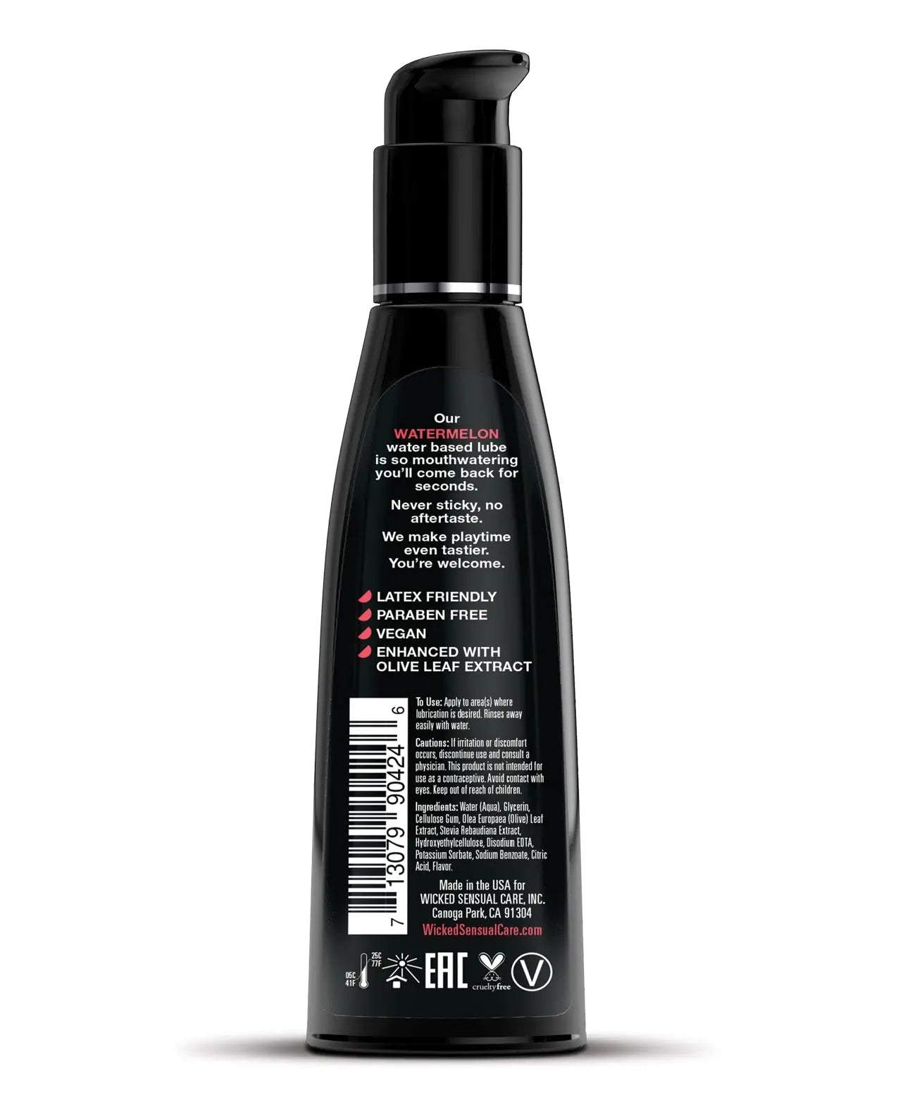 Wicked Sensual Care Aqua Water-Based Lubricant - Flavored Wicked Sensual Care